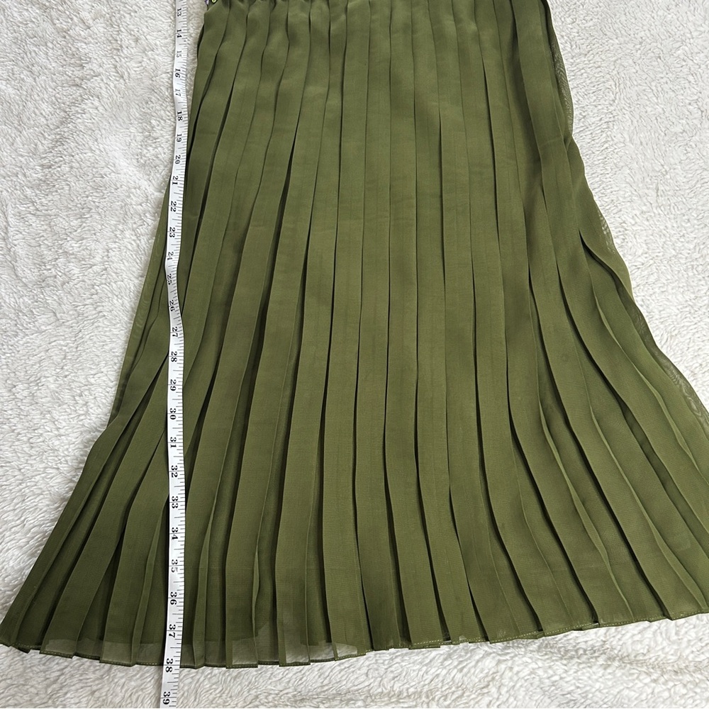Vintage green embroidered Sue Wong formal mini dress - Picture 5 of 7